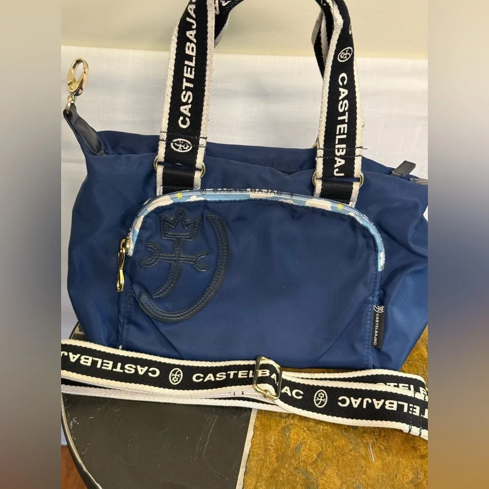 CASTELBAJAC Navy Blue Bag with‎ adjustable shoulder straps